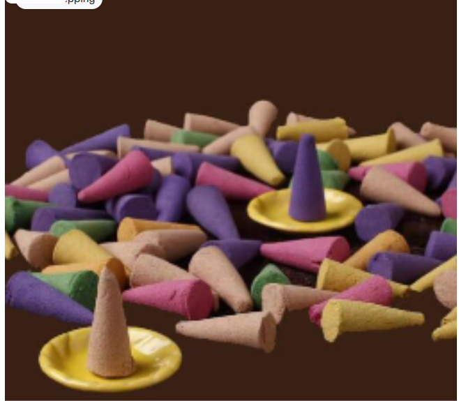 Aromatic Essence Incense Cones Set