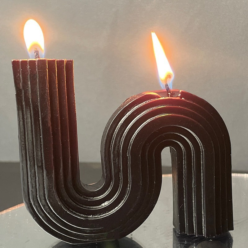 Geometric Aromatherapy Candle