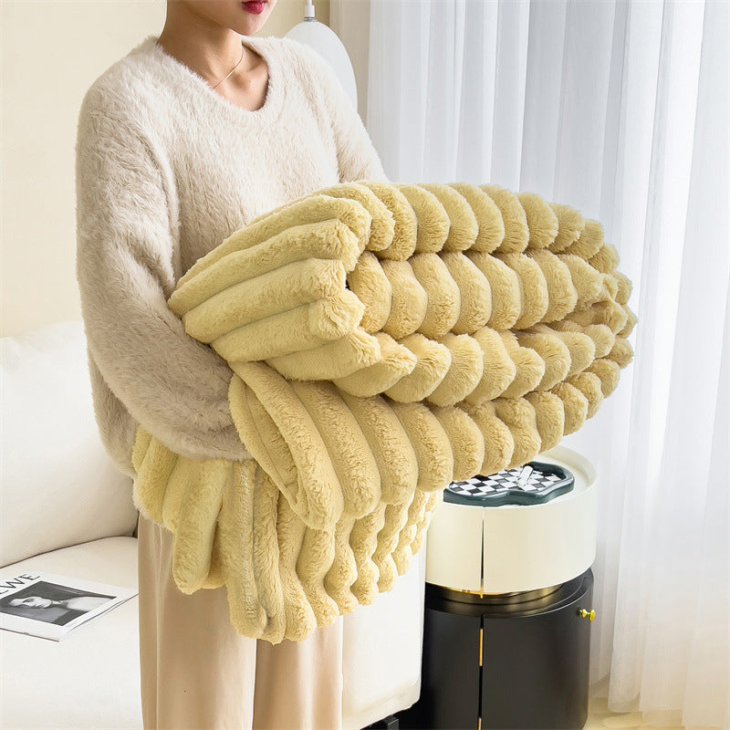 Bunny Plush Throw Blanket