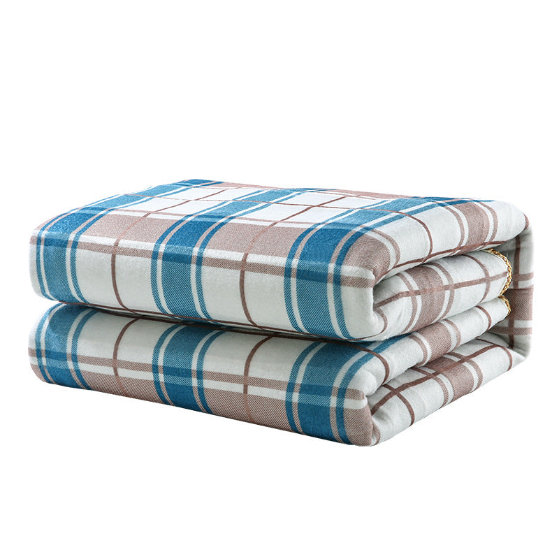 European standard non-woven fabric single and double electric blanket 220V heating blanket