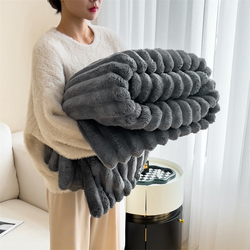 Bunny Plush Throw Blanket