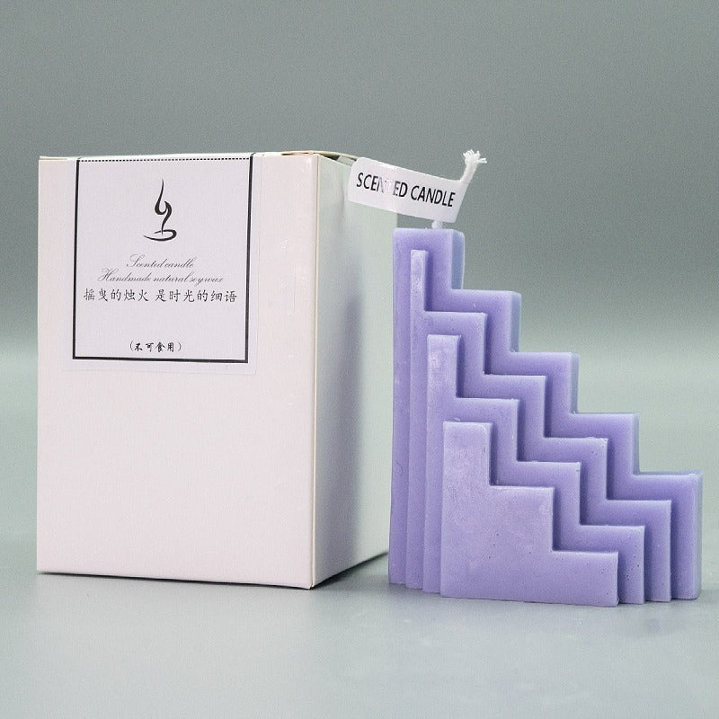 Geometric Aromatherapy Candle