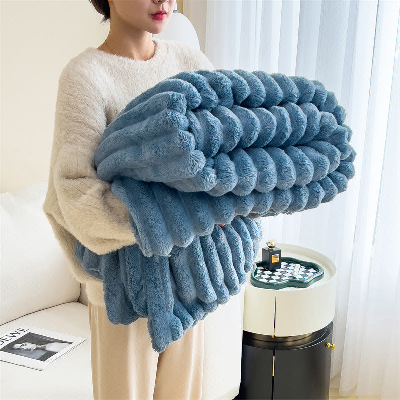 Bunny Plush Throw Blanket
