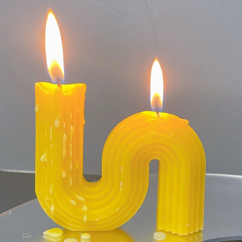 Geometric Aromatherapy Candle